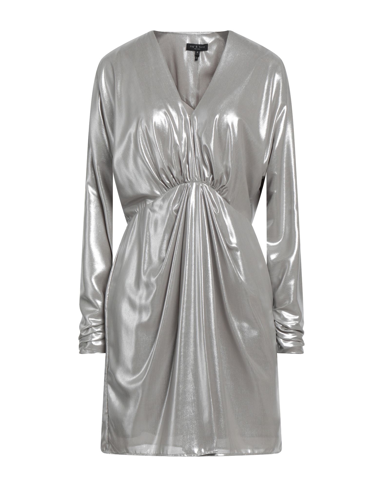 RAG & BONE Mini-kleid Damen Silber RAG & BONE Mini-kleid Damen Silber von RAG & BONE