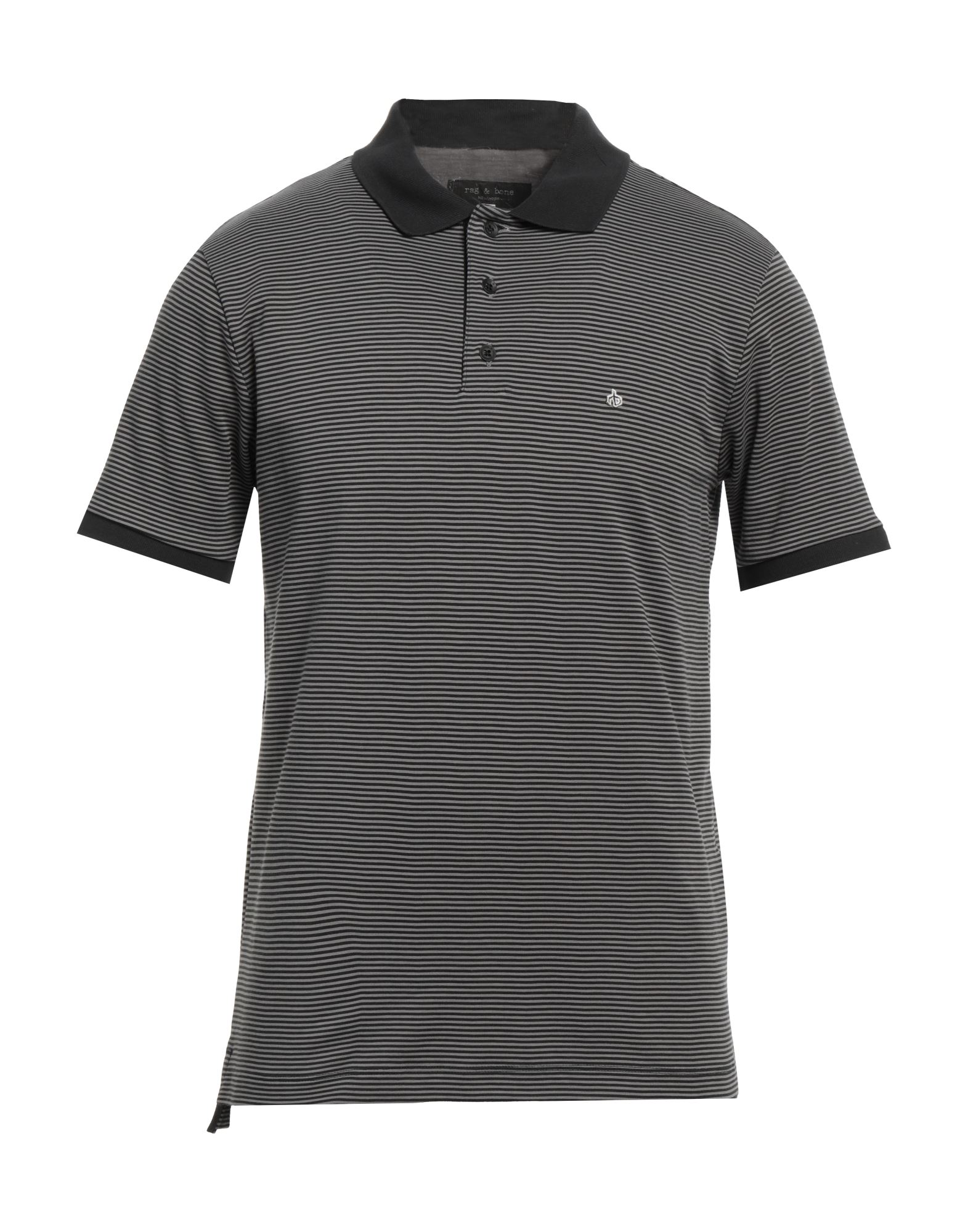 RAG & BONE Poloshirt Herren Blei von RAG & BONE