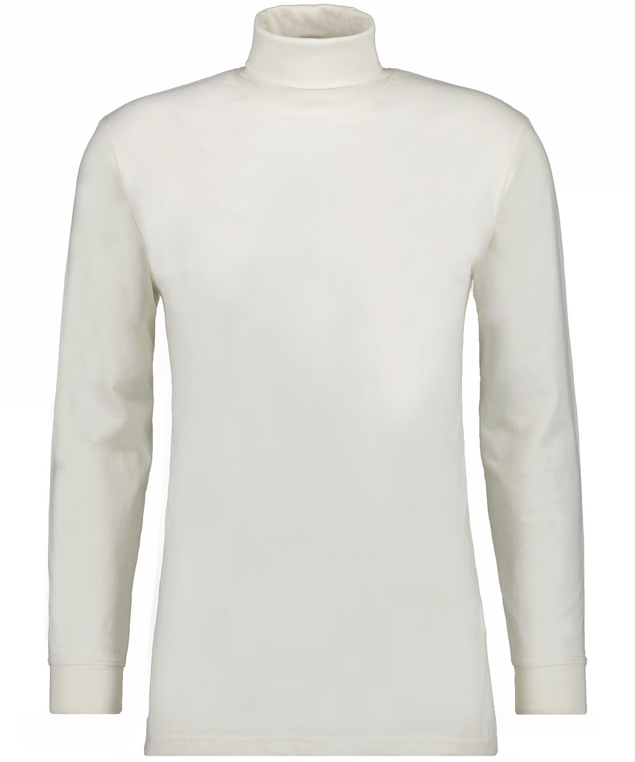 RAGMAN - Basic Rollkragenshirt langarm ecru - Gr. - XXL von RAGMAN