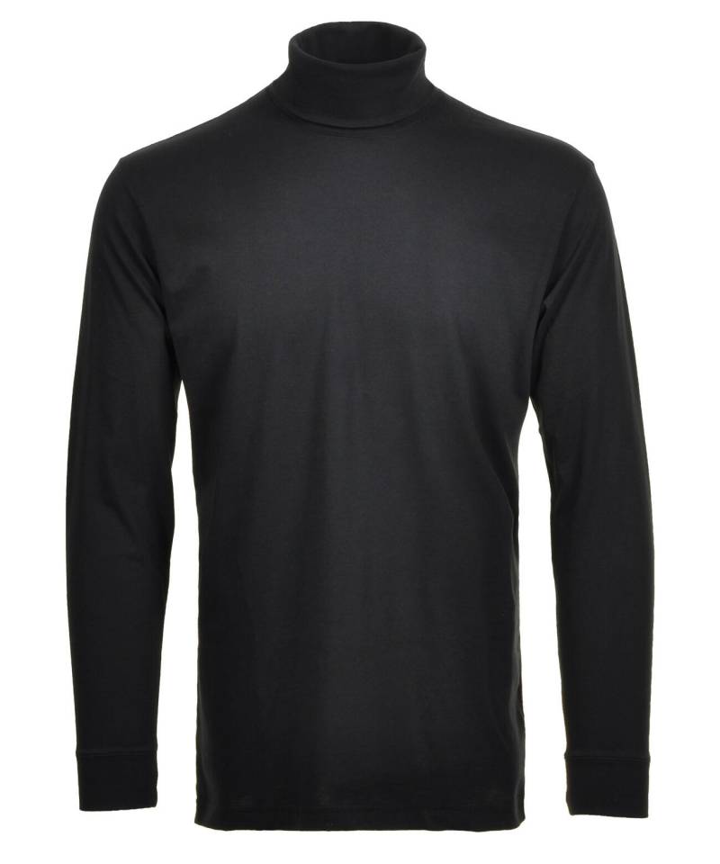 RAGMAN - Basic Rollkragenshirt langarm schwarz - Gr. - L von RAGMAN