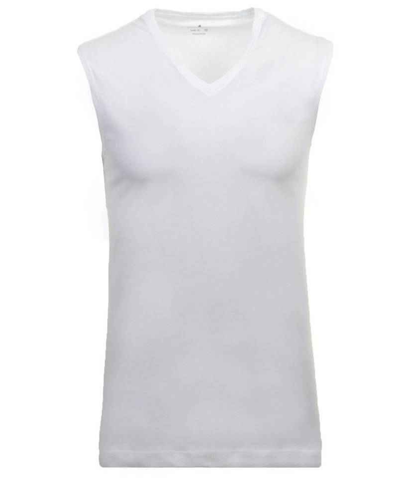 RAGMAN - Bodywear V-Neck 2er Pack Underwear weiss - Gr. - XL von RAGMAN