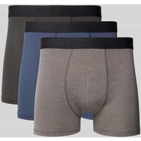 RAGMAN Boxershorts mit elastischem Label-Bund in Dunkelgrau, Größe M von RAGMAN