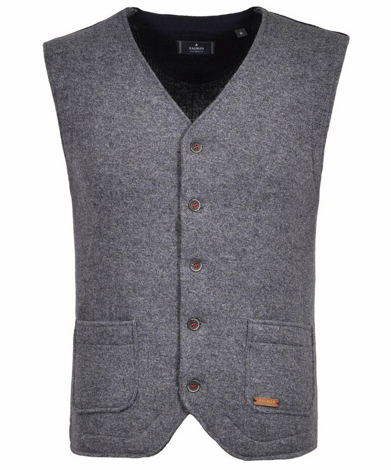 RAGMAN Cardigan Strickjacke für Herren (1-tlg) von RAGMAN