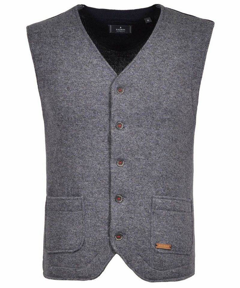 RAGMAN Cardigan Strickjacke für Herren (1-tlg) von RAGMAN