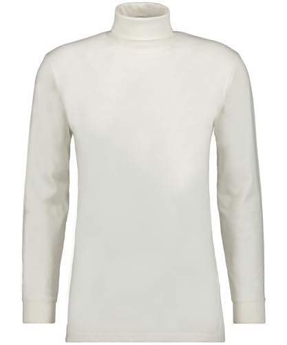 RAGMAN Herren Basic Rollkragenshirt Langarm 3XL, Ecru-008 von RAGMAN