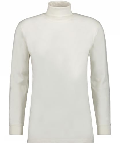 RAGMAN Herren Basic Rollkragenshirt Langarm Ecru-008, XL von RAGMAN
