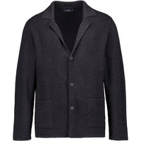 RAGMAN Herren Cardigan grau unifarben von RAGMAN