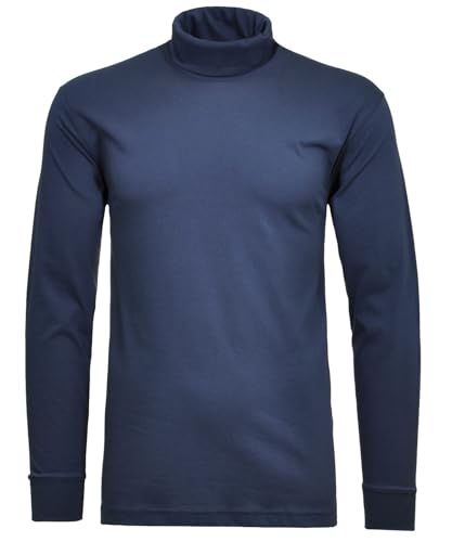 RAGMAN Herren Long & Tall Basic Rollkragenshirt ÜBERLÄNGE Nachtblau-079, LT von RAGMAN