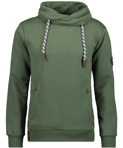 RAGMAN Herren Maseltov Sweatshirt 3XL, Dunkelgrün-393 von RAGMAN