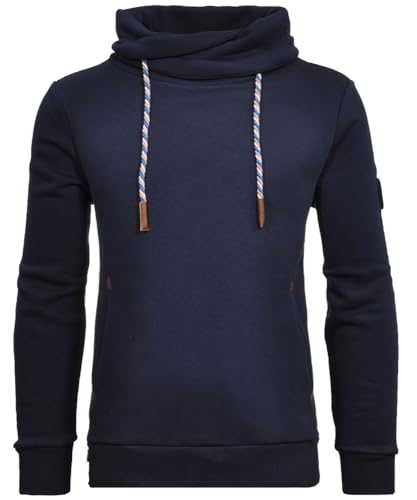 RAGMAN Herren Maseltov Sweatshirt Dunkelblau-711, M von RAGMAN