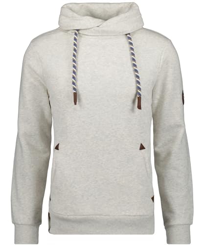 RAGMAN Herren Maseltov Sweatshirt XXL, Grau-Melange-012 von RAGMAN
