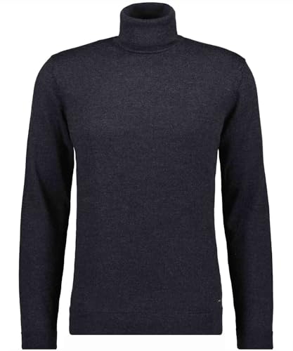 RAGMAN Herren Merino-Pullover Rollkragen Asphalt-018, L von RAGMAN