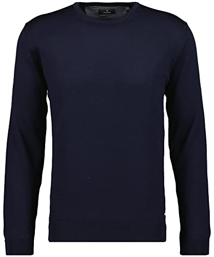 RAGMAN Herren Merino-Pullover Rundhals 3XL, Dunkelblau-711 von RAGMAN