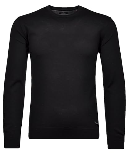 RAGMAN Herren Merino-Pullover Rundhals (DE/NL/SE/PL, Alphanumerisch, 3XL, Regular, Regular, Schwarz-009) RAGMAN Herren Merino-Pullover Rundhals (DE/NL/SE/PL, Alphanumerisch, 3XL, Regular, Regular, Schwarz-009) von RAGMAN