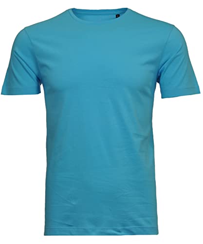 RAGMAN Herren My Favorite T-Shirt S, Aqua-745 von RAGMAN