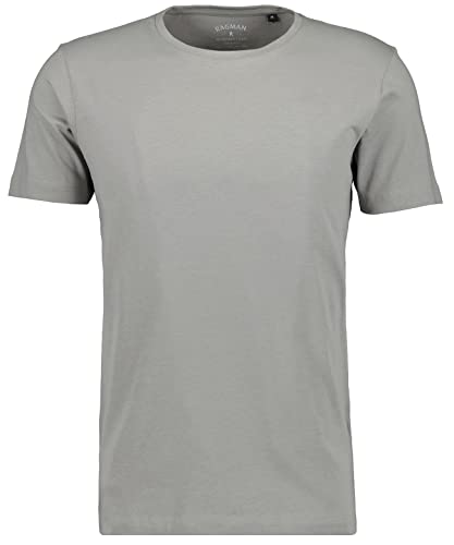 RAGMAN Herren My Favorite T-Shirt XXL, Grau-Beige-215 von RAGMAN