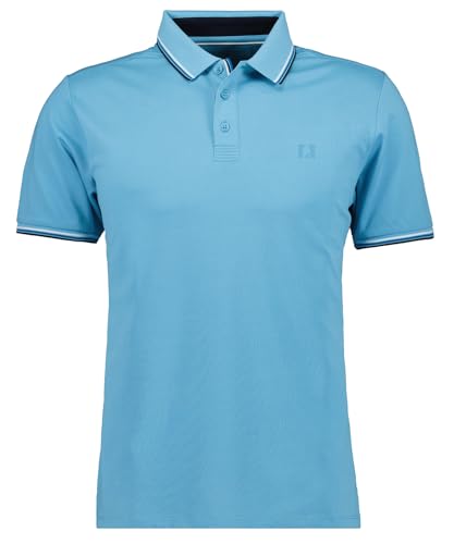 RAGMAN Herren Piqué-Polo Keep Dry, modern fit XL, Blau-Melange-703 von RAGMAN