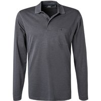 RAGMAN Herren Polo-Shirt grau Baumwoll-Jersey von RAGMAN