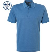 RAGMAN Herren Polo-Shirt blau von RAGMAN
