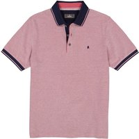 RAGMAN Herren Polo-Shirts rosa Baumwoll-Piqué von RAGMAN