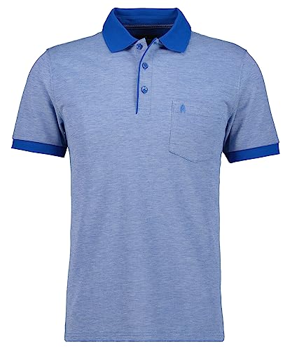 RAGMAN Herren Polo solid with Pocket 3XL, Denim-787 von RAGMAN