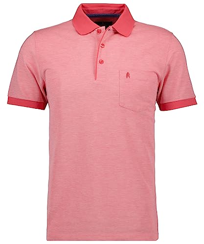 RAGMAN Herren Polo solid with Pocket L, Hummer-662 von RAGMAN