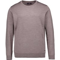 RAGMAN Herren Pullover beige Merinowolle unifarben von RAGMAN