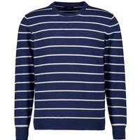 RAGMAN Herren Pullover blau Gestreift RAGMAN Herren Pullover blau Gestreift von RAGMAN