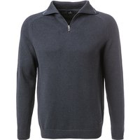 RAGMAN Herren Troyer blau unifarben von RAGMAN
