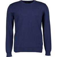 RAGMAN Herren Pullover blau unifarben von RAGMAN