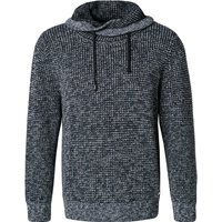RAGMAN Herren Pullover blau unifarben von RAGMAN