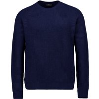 RAGMAN Herren Pullover blau unifarben von RAGMAN