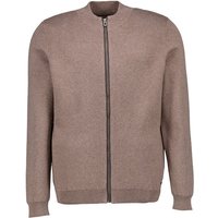 RAGMAN Herren Cardigan braun unifarben von RAGMAN