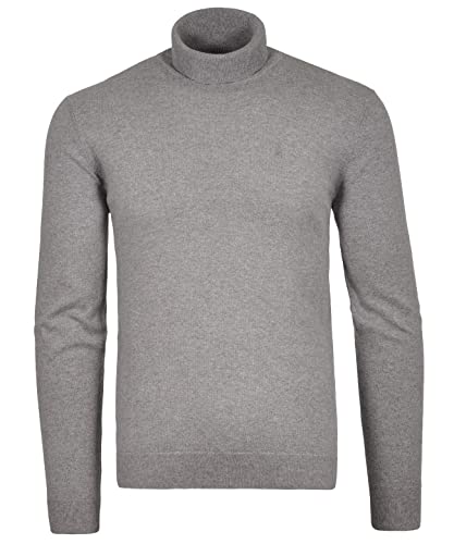 RAGMAN Herren Pullover mit Rollkragen L, Mittelgrau-015 von RAGMAN