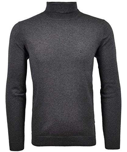 RAGMAN Herren Pullover mit Rollkragen M, Anthrazit-019 von RAGMAN