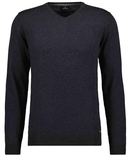 RAGMAN Herren Pullover mit V-Ausschnitt Anthrazit-019, 4XL von RAGMAN
