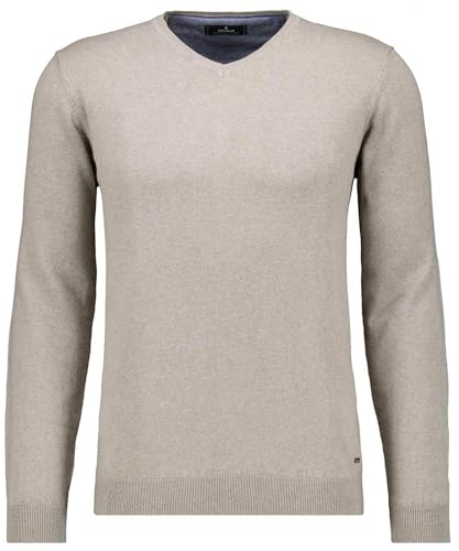 RAGMAN Herren Pullover mit V-Ausschnitt Taupe-850, L von RAGMAN