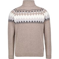 RAGMAN Herren Rollkragenpullover beige unifarben von RAGMAN