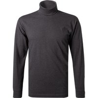 RAGMAN Herren Rollkragenshirt grau Baumwolle unifarben von RAGMAN