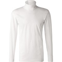 RAGMAN Herren Rollkragenshirt weiß unifarben von RAGMAN