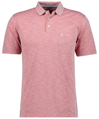 RAGMAN Herren Softknit-Polo Flammdesign Gemustert-651, L von RAGMAN