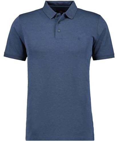 RAGMAN Herren Softknit-Polo modern fit Azur-778, L von RAGMAN