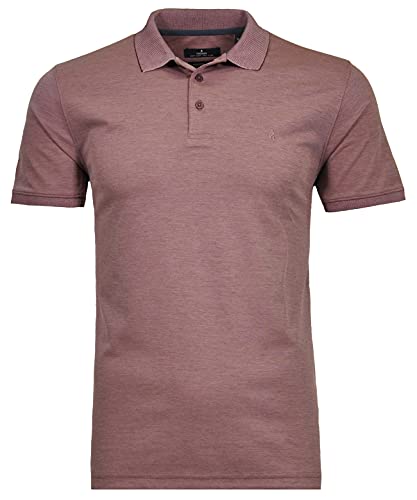 RAGMAN Herren Softknit-Polo modern fit XL, Vintage Rot-671 von RAGMAN