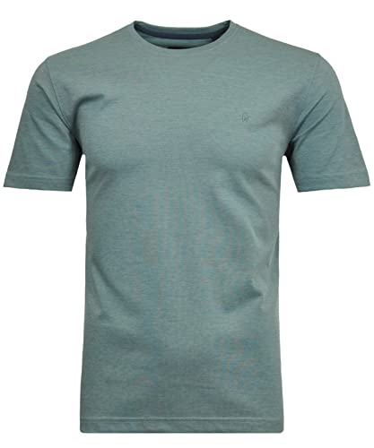 RAGMAN Herren Softknit T-Shirt, modern fit L, Salbei-344 von RAGMAN