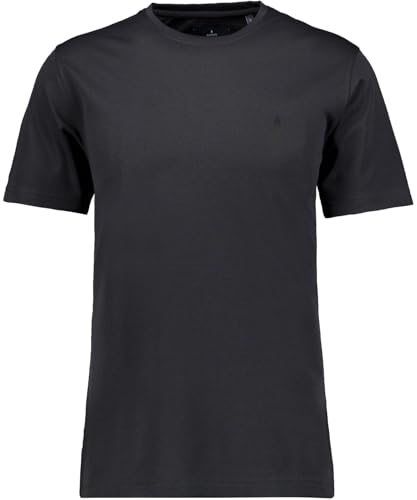 RAGMAN Herren Softknit T-Shirt, modern fit Schwarz-009, M von RAGMAN
