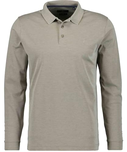 RAGMAN Herren Softknitpolo Langarm Modern Fit Kitt-881, XXL von RAGMAN