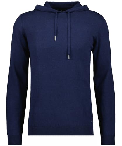 RAGMAN Herren Srickpullover mit Kapuze L, Marine-070 von RAGMAN