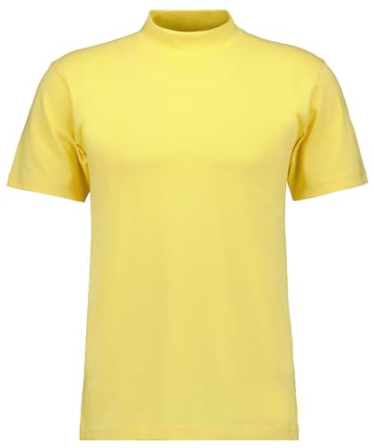 RAGMAN Herren Stehkragenshirt Kurzarm Sonnengelb-529, 3XL von RAGMAN