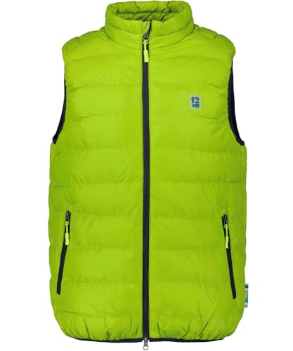 RAGMAN Herren Steppweste mit Daunen-Look Neon grün-302, XL von RAGMAN
