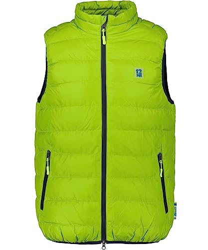 RAGMAN Herren Steppweste mit Daunen-Look XXL, Neon grün-302 von RAGMAN